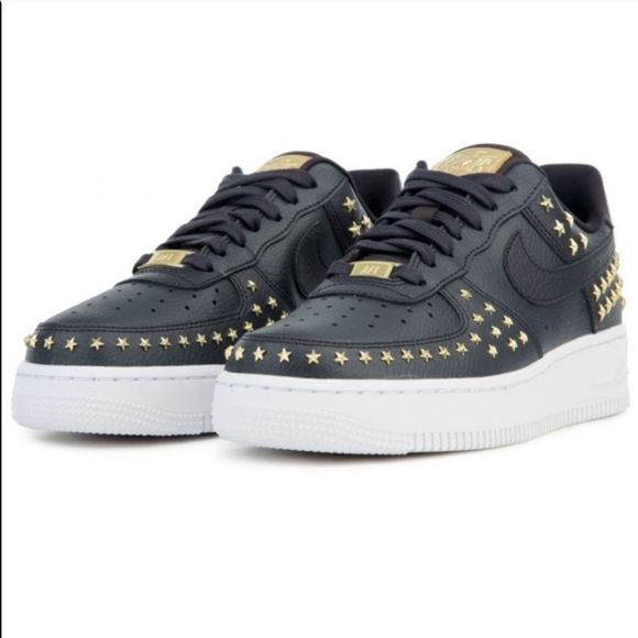 Nike Shoes - Nike Air Force 1 ‘07 XX Star Studded Oil Grey 9.5